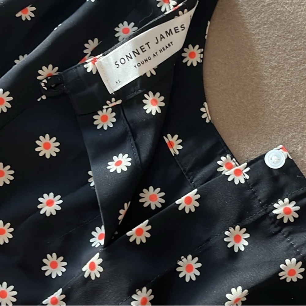 SONNET JAMES Young at Heart Brielle Daisy Dress Size XS - Picture 4 of 11
